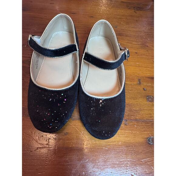 J. Crew Girls' velvet-strap flats Girls Size 10 - Picture 2 of 11